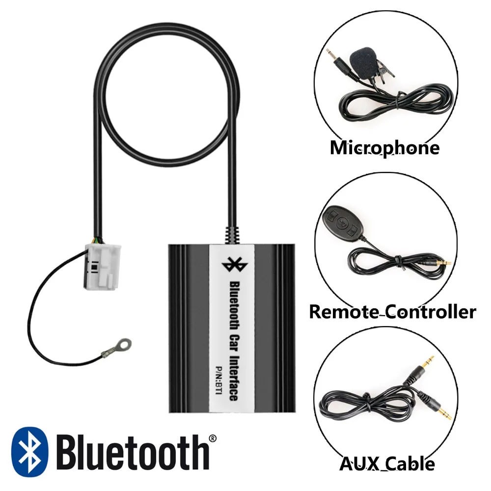 APPS2Car Hands Free Car Bluetooth Adapter Wireless font b Music b font Streaming USB AUX font