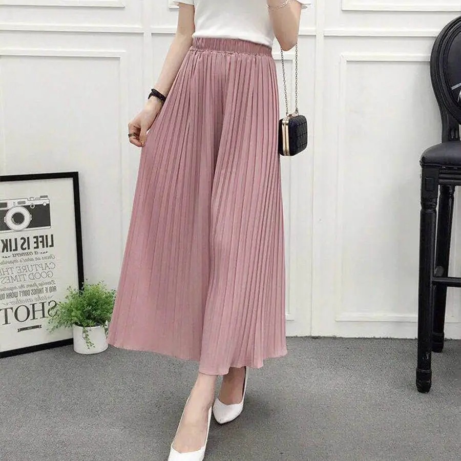

Fashion Women's Wide Leg Pants Casual Trousers CHUQING Brand 2019 New High Waist Loose Pants Spring and Autumn