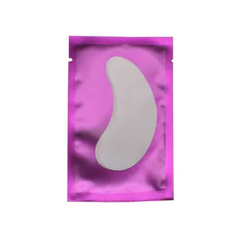 

10Pairs Eye Patches Eye Tip Sticker Eyelash Extension Lint Free Under Eyepads Wraps Moisture Cream Makeup Tool Purple Package