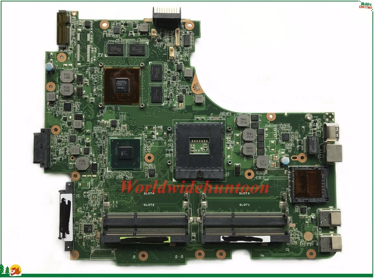 High Quality MB For Asus N53SV N53SN N53SM Laptop Motherboard REV2.2 PGA989 HM65 4 Memory Slot N12P-GS-A1 DDR3 100% Tested good pc motherboard