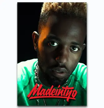 

Hot New Madeintyo Rap Music Singer Star-Silk Art Poster Wall Sticker Decoration Gift