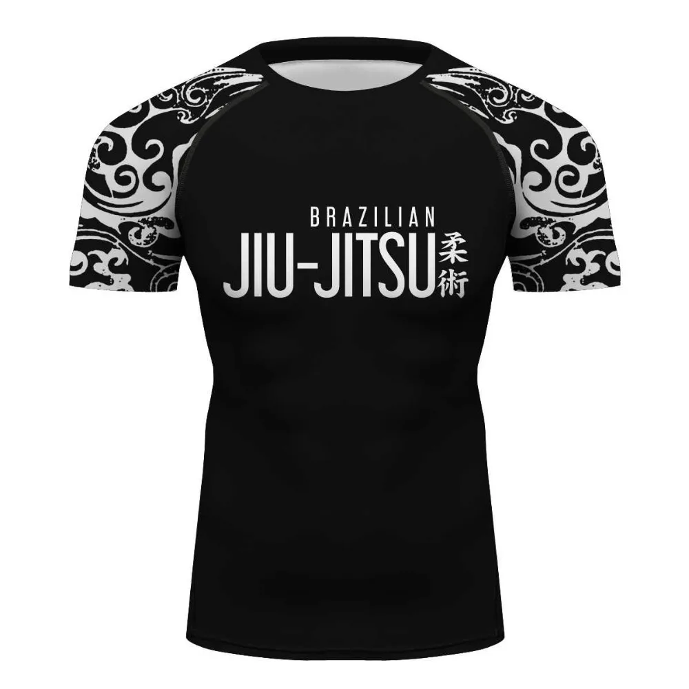 

Customized rashguard Barra Carlos GR brazilian jiu jitsu t-shirt compression shirt men short gi bjj jiu jitsu mma full print