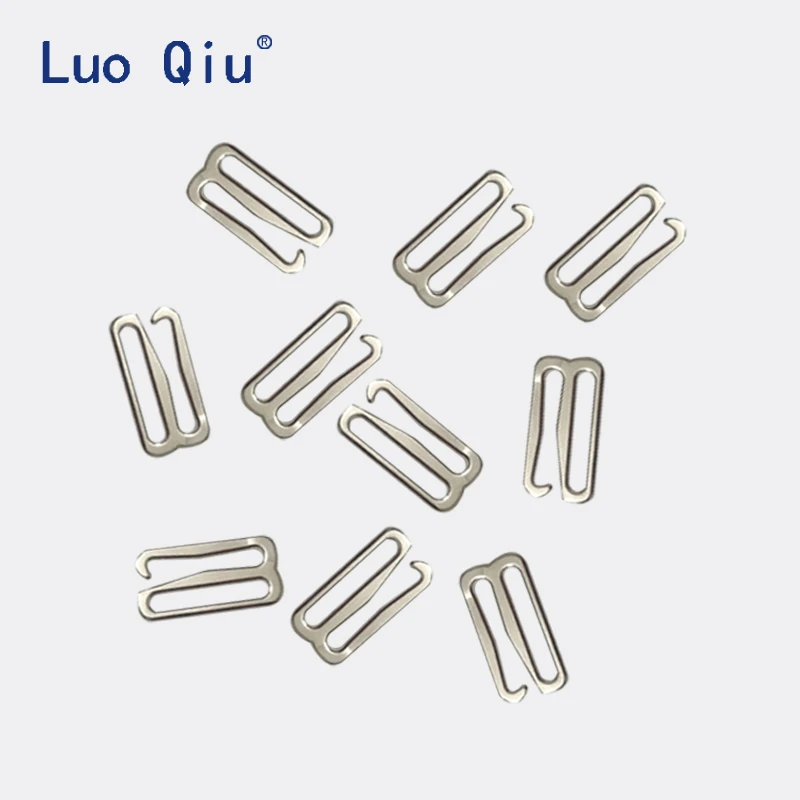 

Luo Qiu 50 шт./лот 20 мм окрашенный Серебряный Тип 9 металлический зажим для пряжки для белья аксессуары для регулировки белья DIY пряжка для ремня одежды