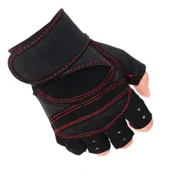 Half-Finger фитнес-перчатки Мужские Женские Верховые перчатки гантели тренировочные перчатки Нескользящие велосипедные спортивные перчатки