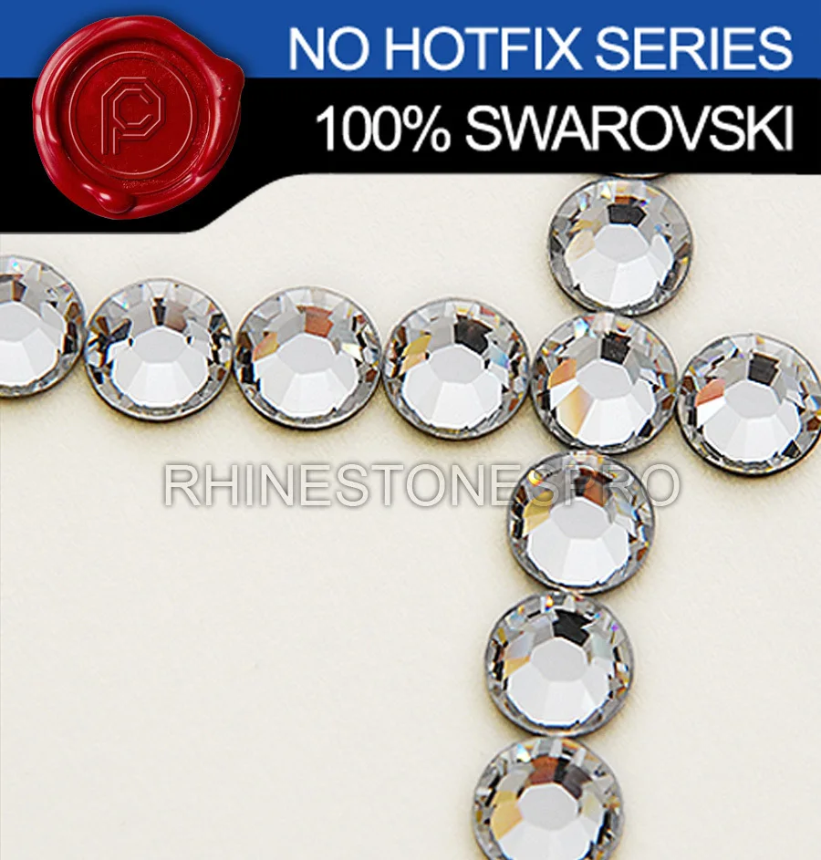 7ss Swarovski Elements Clear (001) 720 шт плоский задний Кристальный камень|stone crystal|stones swarovskistone