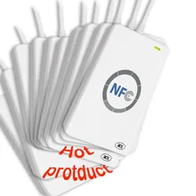 Цена Пакетная NFC ACR122U rfid, смарт-карты usb Порты и разъёмы smart card reader и писатель с бесплатным SDK