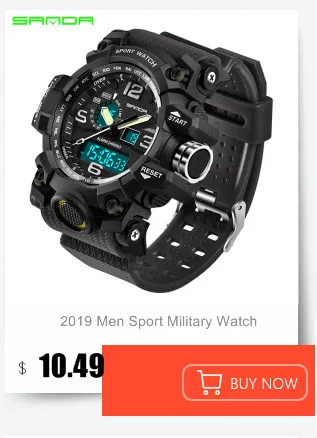 Новые часы SANDA мужские военные спортивные часы мужские светодиодный цифровые водонепроницаемые Модные уличные электронные мужские часы 770