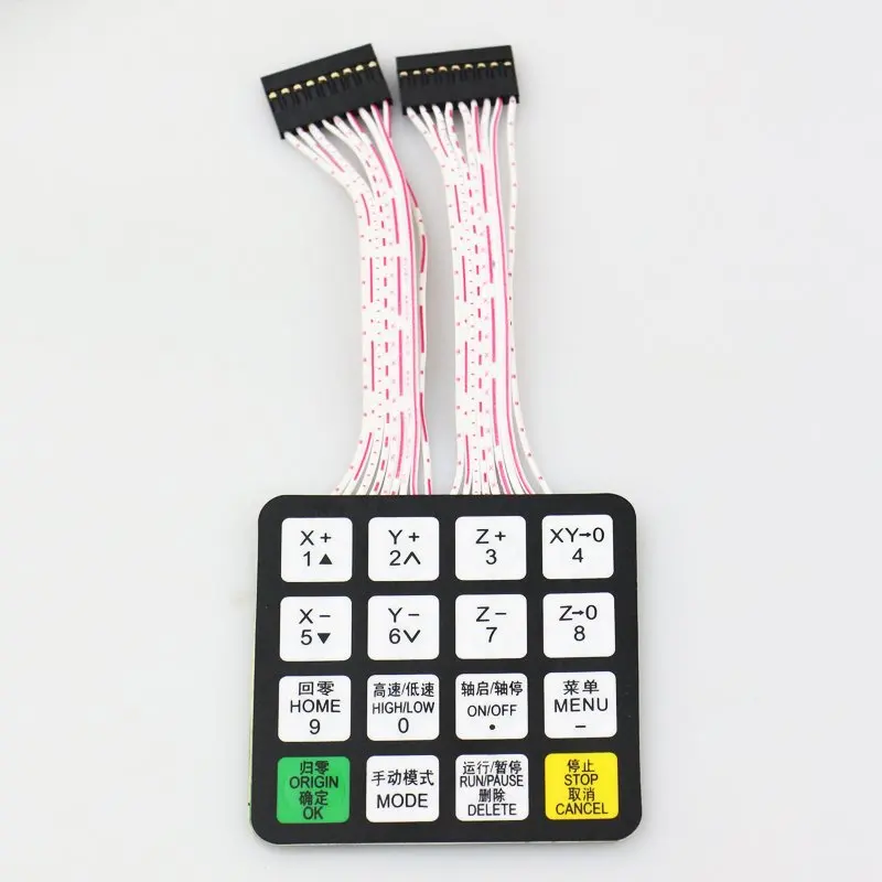 Original RZNC CNC Router DSP 0501 Controller Handle Pad Panel,DSP control panel Original RZNC CNC Router DSP 0501 Controller Handle Pad Panel,DSP control panel