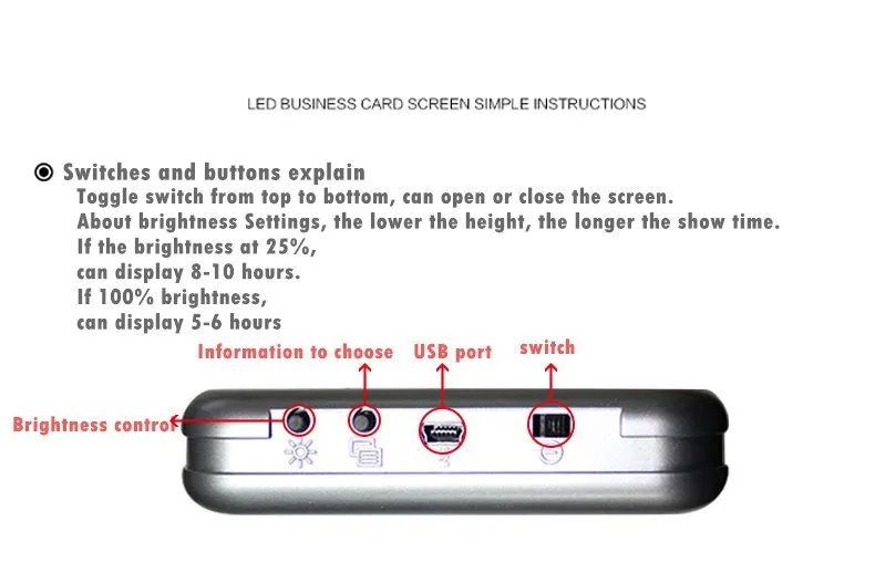 Suporte a Rolagem de Texto Tela de Exibição de Publicidade Módulo de Sinal Led Red Light Usb Programável Levou Exibição Carro Dc12v Levou Levou 11 Cheap led sign module