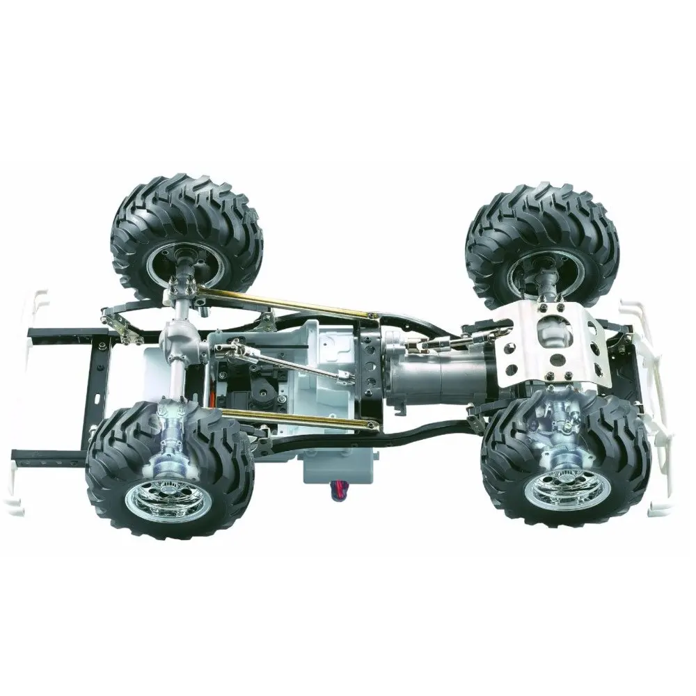 1:10 2,4G 4WD 3CH полностью металлический корпус 4X4 пикап Rock wheel RTR 320A независимый ESC RC четырехколесный внедорожный пикап