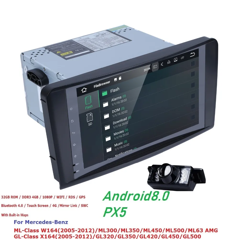 

Wholesales!2Din 9''Android 9 Car Player For Mercedes/Benz/ML/GL CLASS W164 ML350 ML500 GL320 Canbus 4GWifi GPS Radio 2G+16G DSP