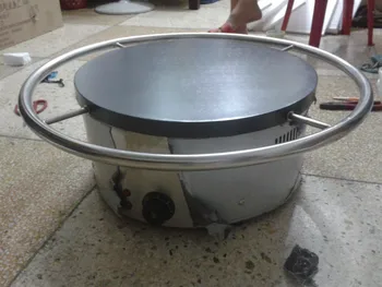 

Free shipping 220v-240v electric can rotating Crepe machine