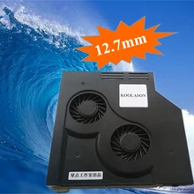 KOOLASON 12,7 мм ноутбук оптический CD rom привод модифицированный охлаждающий кулер SATA Тихая Регулируемая скорость турбо вентиляторы радиатор