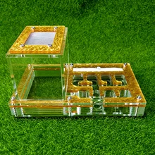 Прозрачный муравьиный домик игрушка насекомое клетка-гнездо для ферм акриловый дисплей трапециевидная коробка для детей научное наблюдение развивающие игрушки