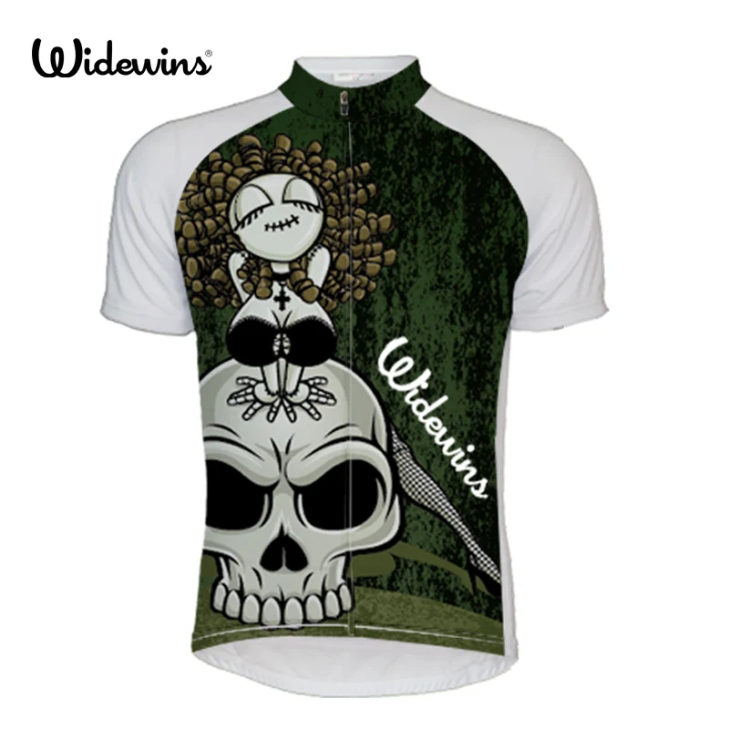 

New Arrivals Skull Men's Cycling Jersey Short Sleeve Bicycle Clothing Quick-Dry Riding Bike Clothes Ropa Ciclismo 5453