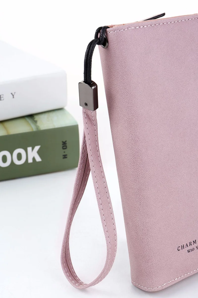  Women Wallets Fashion Lady Wristlet Handbags Long Money Bag Zipper Coin Purse Cards ID Holder Clutc - 33029403007