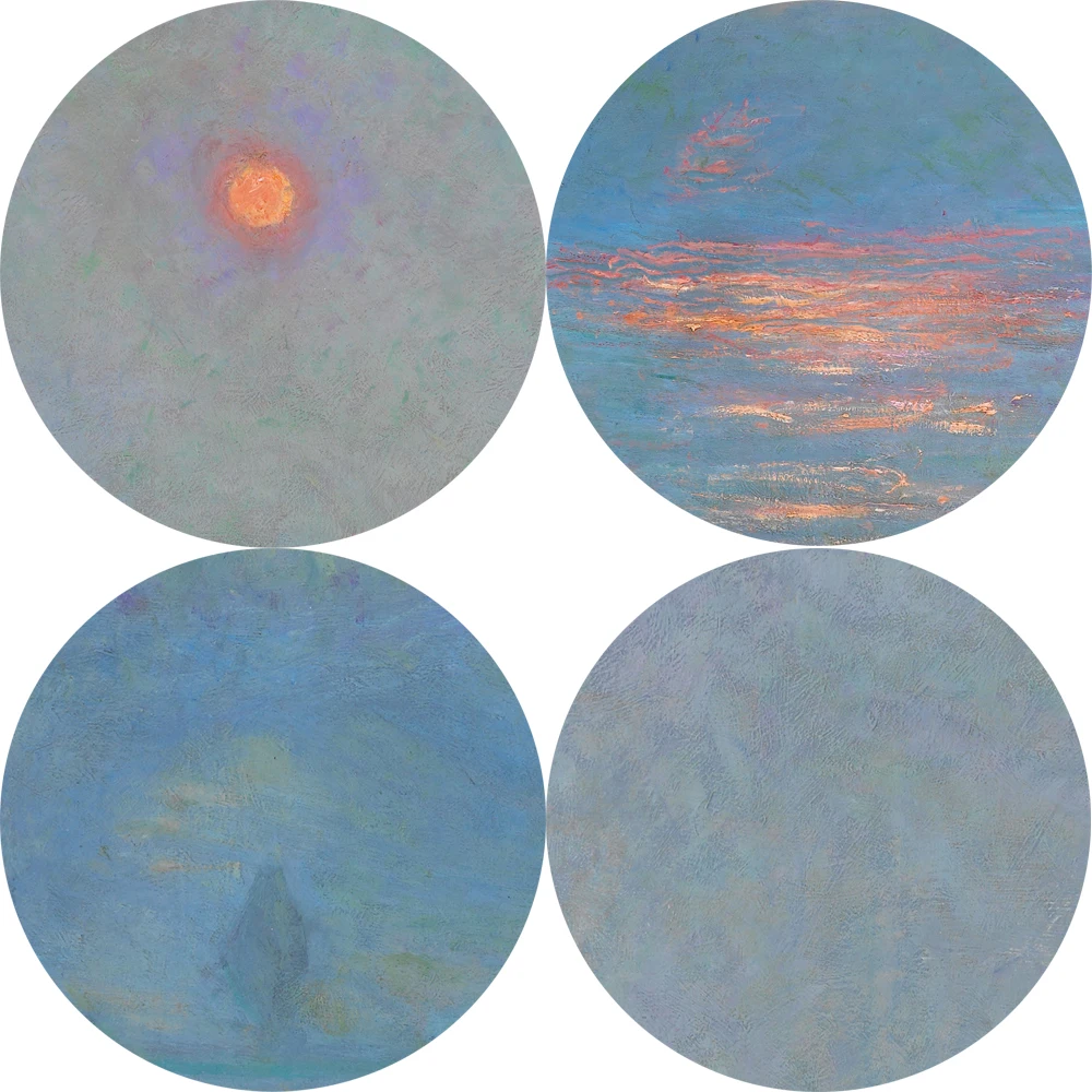 Impression Sunrise Wall Art печать на холсте от Monet репродукции пейзаж настенные картины куадрос картина для гостиной