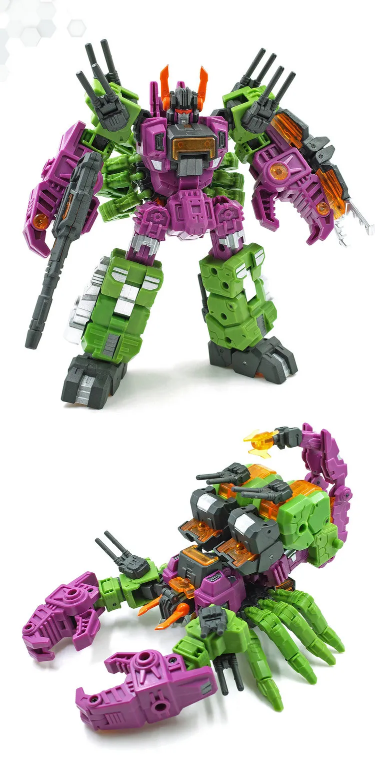 Lensple Железный завод трансформации IF-EX18 IF EX18 Lord Scorpion IDW Scorponok фигурка робота игрушки