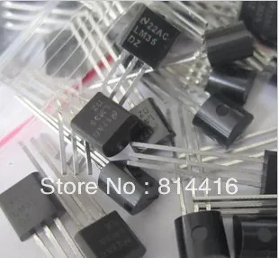 

100% New NS IC LM35 TO-92 Precision Centigrade Temperature Sensors (LM35DZ)