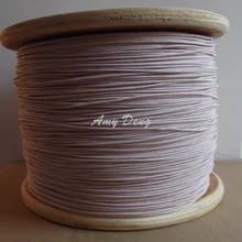 100 м/лот 0,1X90 litz проволока mul прядь полиэстер медная проволока Спиннер