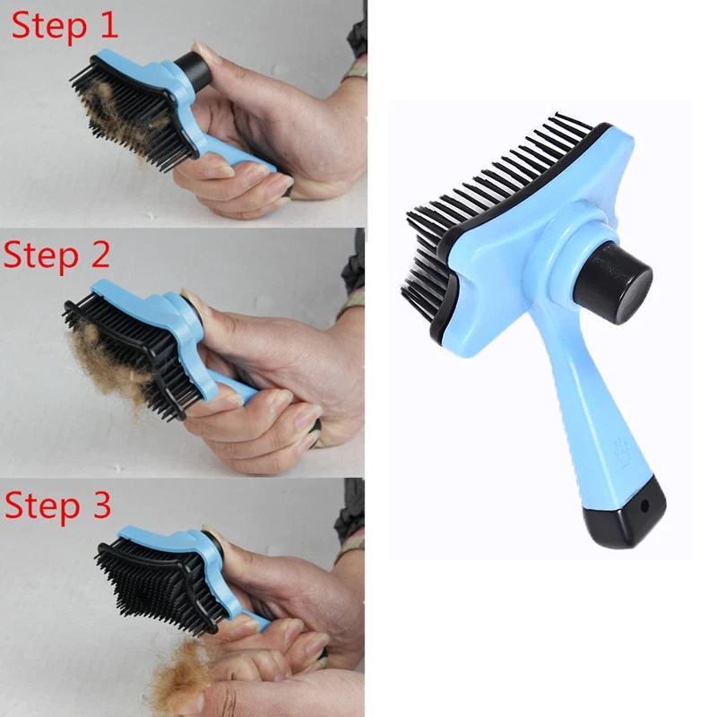 New-2017-Pet-Dog-Cat-Hair-Fur-Shedding-Trimmer-Grooming-Rake-Professional-Comb-Brush-Tool