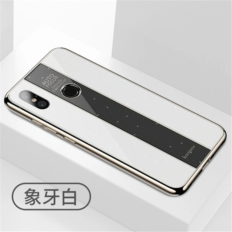 Для Xiao mi Red mi Note 7 5 6 чехол Роскошный TPU Edge+ Жесткий PC оргстекло защитный чехол на заднюю панель для mi x 2 2S Play Phone shell