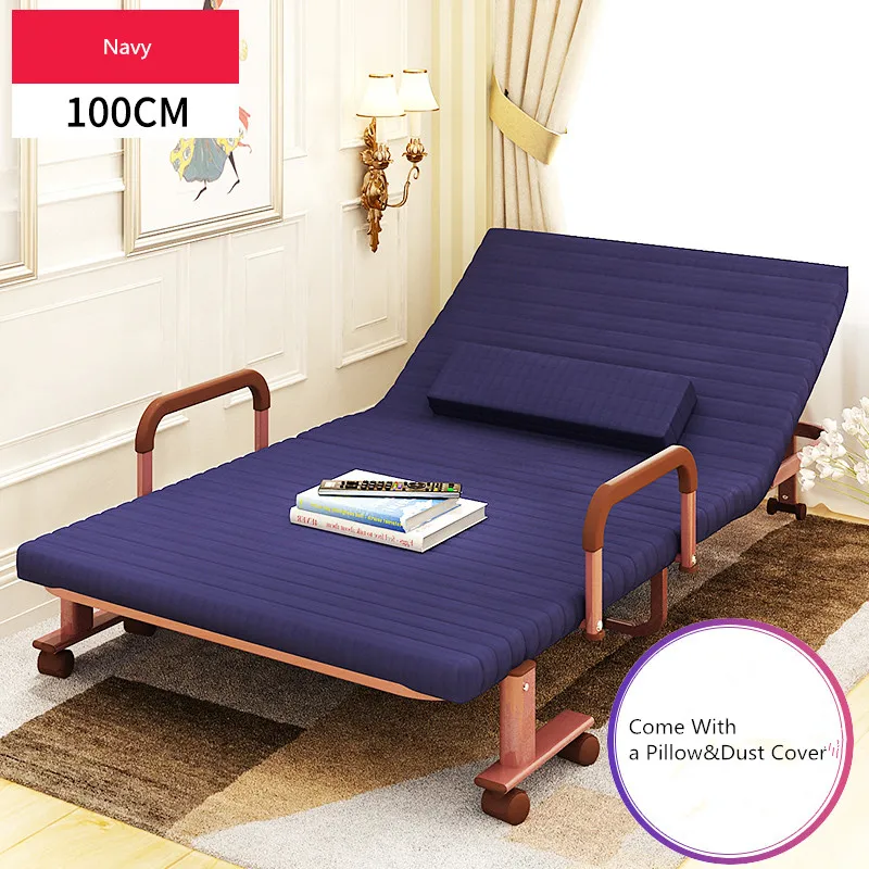 100cm Wide Metal Folding Bed with Mattress Bedroom Furniture Rollaway Guest Queen Bed for Adults RollAway Guest Day/Night Bed 100cm Wide Metal Folding Bed with Mattress Bedroom Furniture Rollaway Guest Queen Bed for Adults RollAway Guest Day/Night Bed