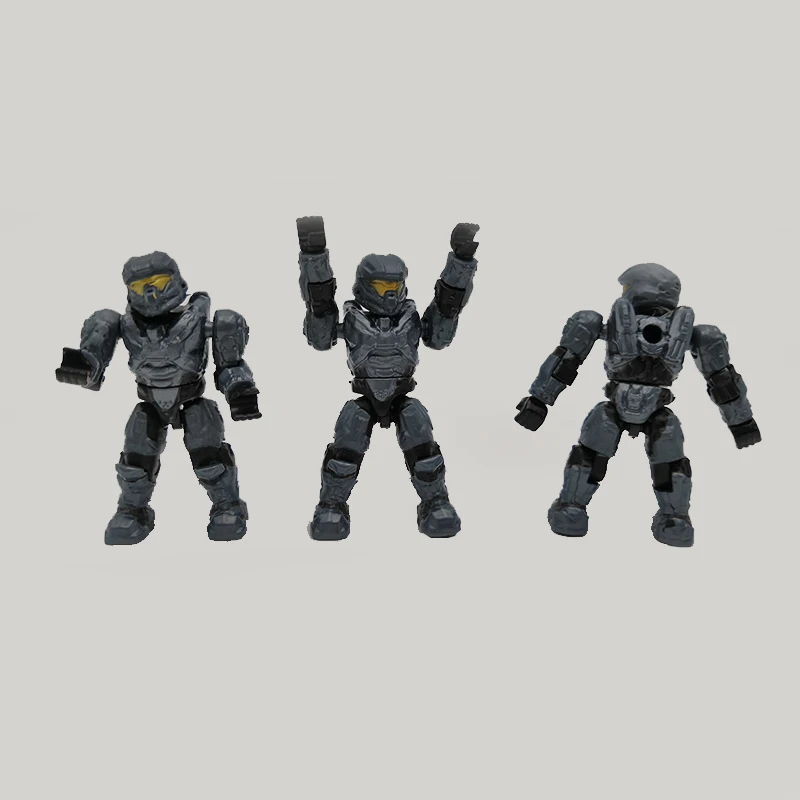 Высокое качество 5 200 шт. см воины Halo Wars монстры люди спартанцы игры ковенанты