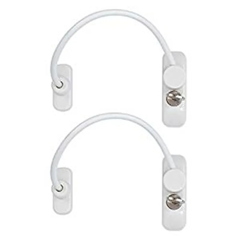 

2 pcs/lot Window Locks Children Protection Lock Stainless Steel Window Limiter Baby Safety Infant Security Window Locks