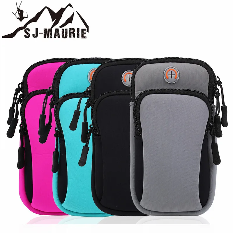 Sports Gym Armband Bag Case Running Exercise Arm Band Pouch for IPhone X 8 8P / 7/8/6/X Samsung S9 S8 Plus Sport Accessories