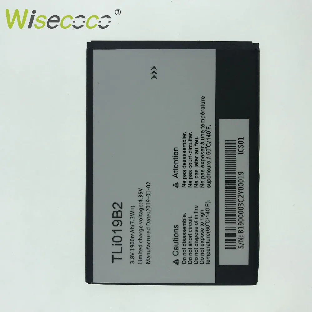 WISECOCO 2 шт./лот Новая батарея Tli019b2 для ALCATEL one touch POP C7 OT 7041 7041D dual CAB1900003C2 телефон с