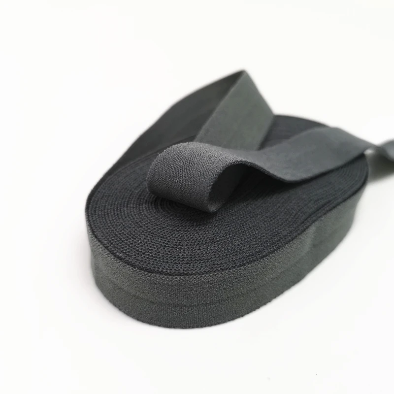 10 ярдов 5/"(15 мм) эластичная лента из спандекса Многоуровневая кружевная ткань для шитья, отделка, пояс, аксессуары для одежды - Цвет: Grey