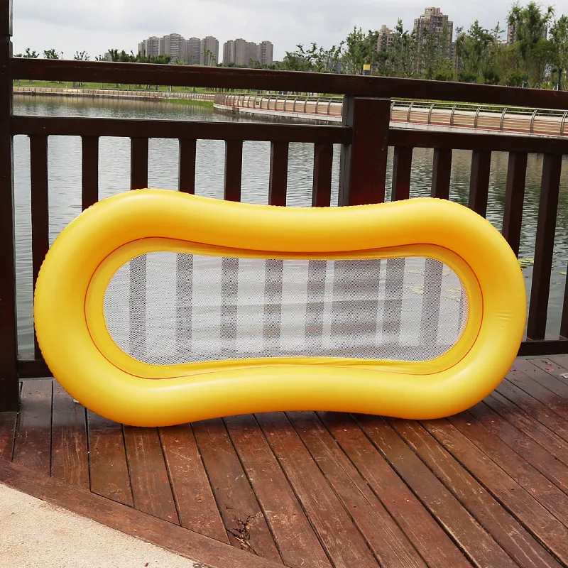 150*75 см складной шезлонг Плавающий надувной воды пляжная игрушка для взрослых бассейн плоты диван плавательные насосы для надувных изделий