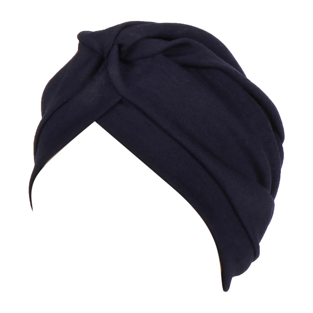 Твердый женский головной убор в индийском стиле, мусульманский хиджаб с оборками, femme musulman Cock Chemo Шапочка-тюрбан, шарф, шапка chouchou, женское для волос# P3
