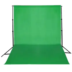 Маха Горячие фото зеленый/черный Экран chroma key 10x20ft/3x6 м фон фотографический