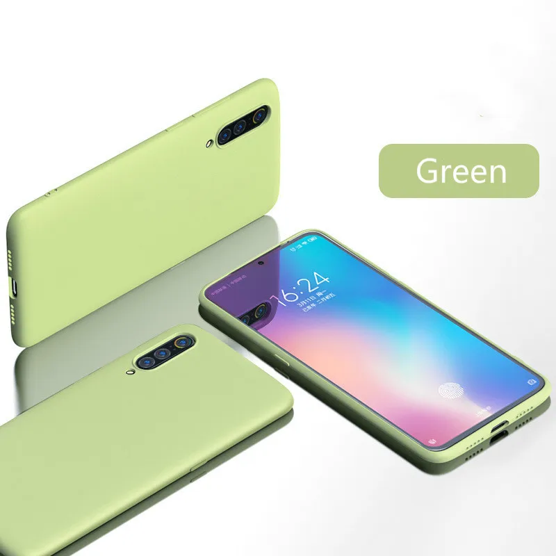  for xiaomi mi 9 case Luxury Liquid Silicone Phone Case for Xiaomi mi9 Case Original Silicon Rubber Shockproof Cover06