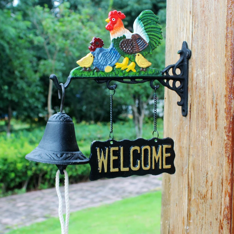 Wind Chimes Handpainted Chicken Wind Chime Home Living