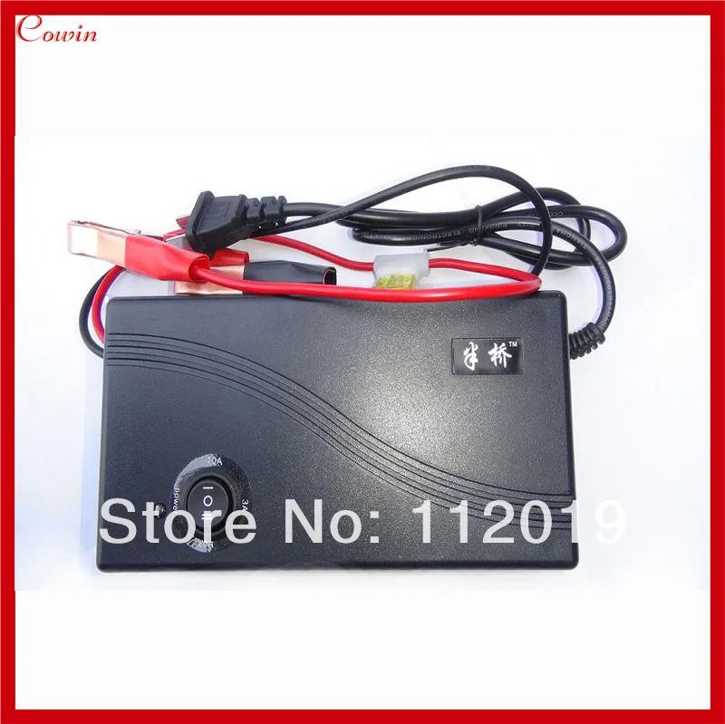 New 3A/10A/20A adjustable car motorcycle automatic 12v battery charger