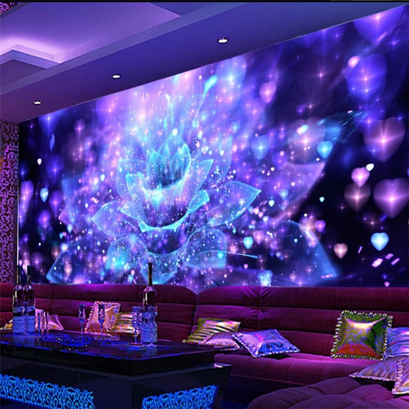 

Wellyu, крутой цветочный бар для ночного клуба, фотоинструменты, зеленые обои для спальни