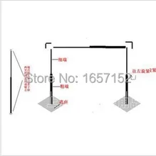 10ft*13ft Stainless Steel Wedding Backdrop Stand Backdrop Pipe with expandable Rods Adjustable Stand for Wedding