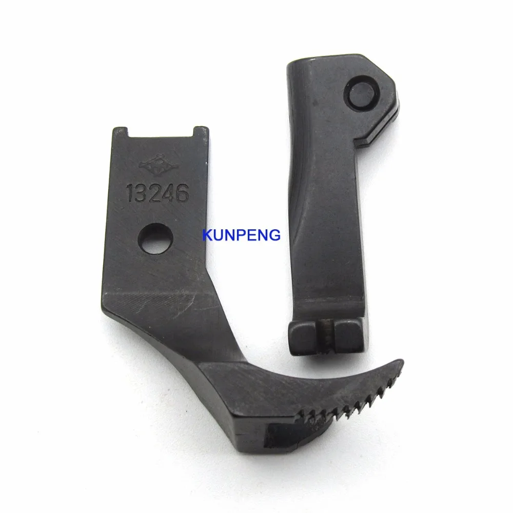 1 مجموعة #13249 + 13246 الخارج والداخل ملزم القدم يصلح ل سايكو CW-8V ماكينة خياطة