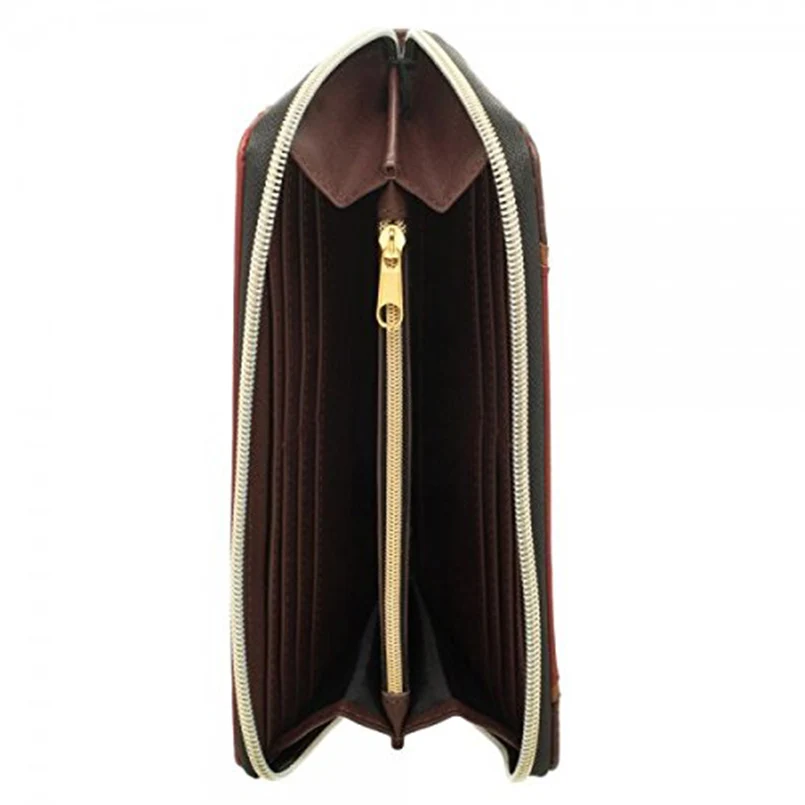 Harry Potter's Hogwarts Gold Crest Zip Up Wallet (4)