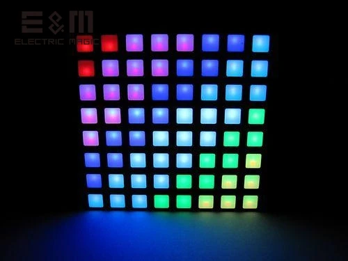 E & M 16777K цветная квадратная точечная матрица RGB светодиодный дисплей Цвет duino STM 6