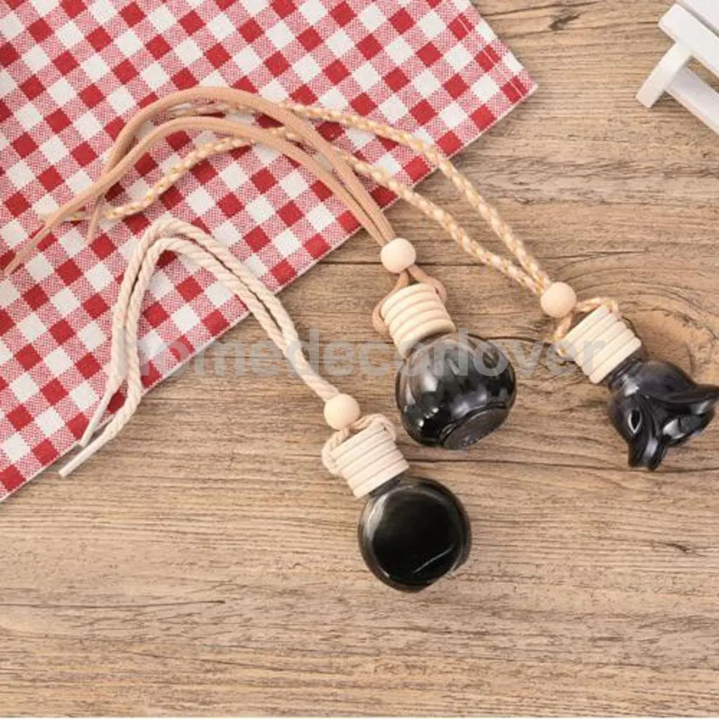 10ml Empty Bottle Pendant Car Hanging Ornament Home Decor High Quality Material Durable Eco-friendly