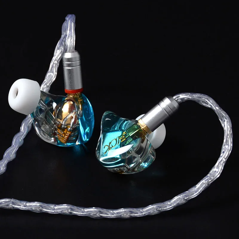 FDBRO Съемная кабельная гарнитура MMCX HIFI наушники HC5 5BA привод в ухо наушники с каждой стороны 5 наушники