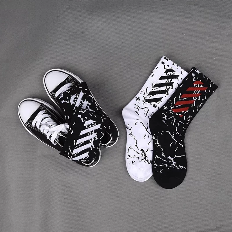 

Hip hop socks men Street style sneaker interesting happy gifts for many mens casual men's cotton funny art cool fashion anti-sli