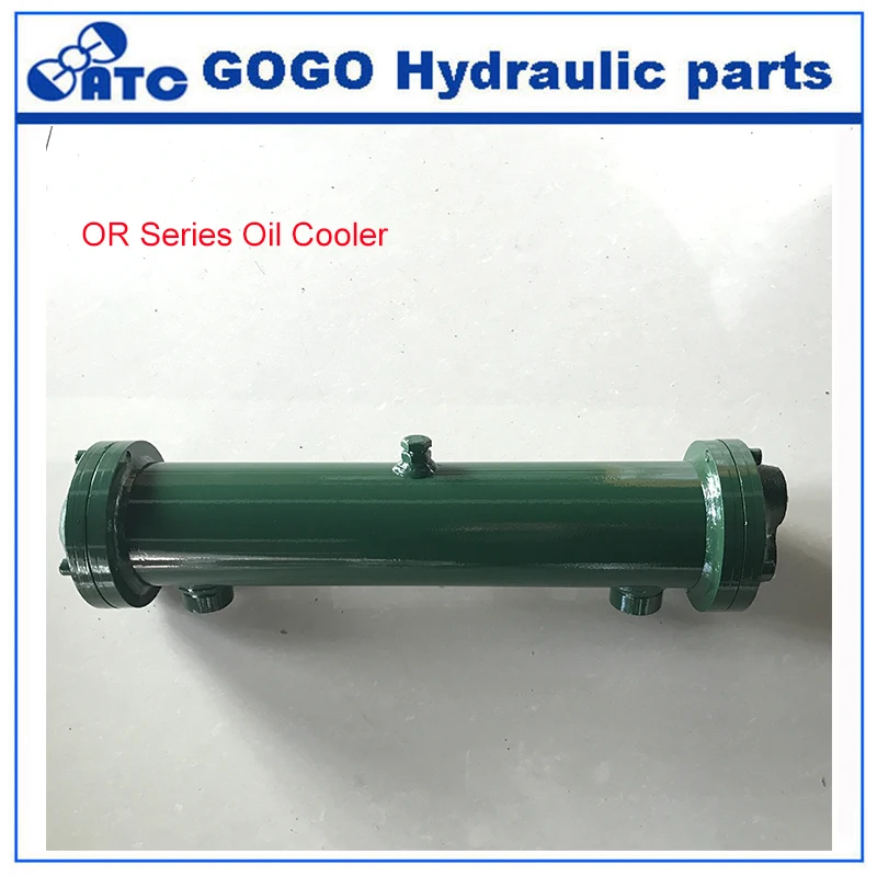 

OR-60 Hydraulic Heat Exchanger Shell and tube hydraulic oil cooler , Water cooled types heat exchanger OR 60