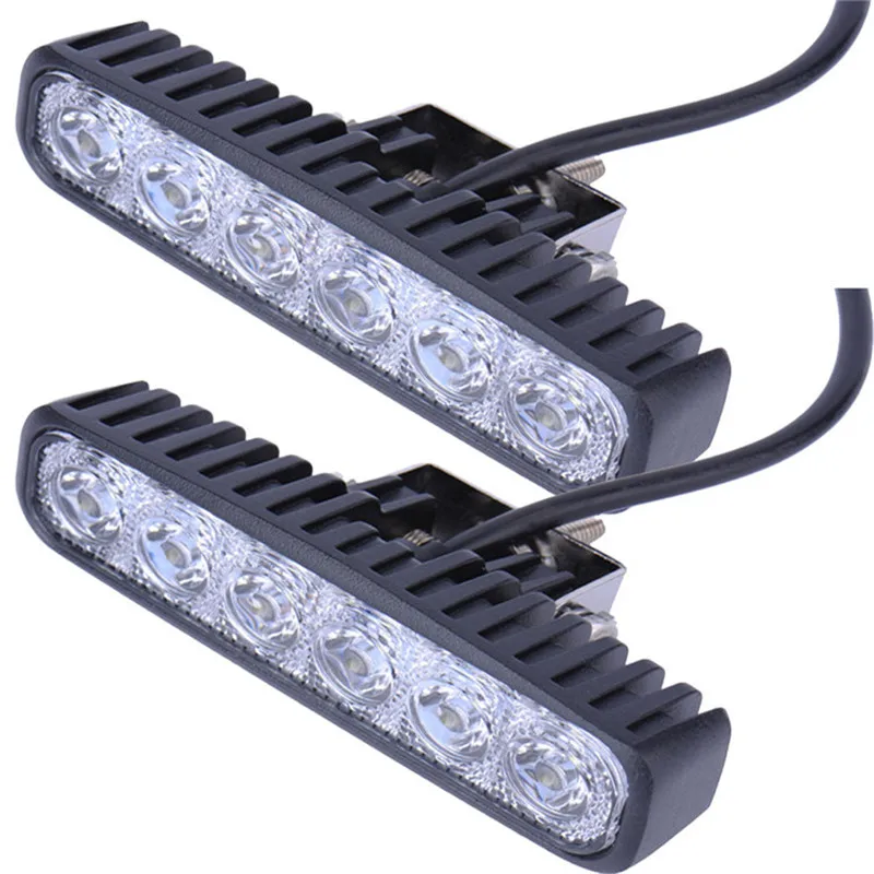 18w LED DRL светодиодный рабочий светильник может занять от 10 до 30V 4WD 12v для
