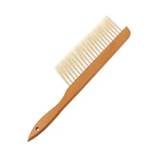 Инструменты для пчеловодства с деревянной ручкой, щетка для пчеловодства, мягкая щетина, оборудование для пчеловодства, принадлежности для пчеловодства