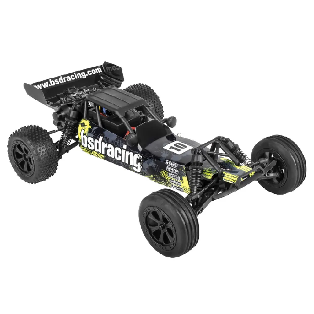 BSD гоночный CR-709T 1/10 2,4G 2WD 45 км/ч матовый Rc автомобиль EP Внедорожник Baja Грузовик RTR игрушка случайный цвет автомобиль игрушки для детей Подарки - Цвет: Зеленый